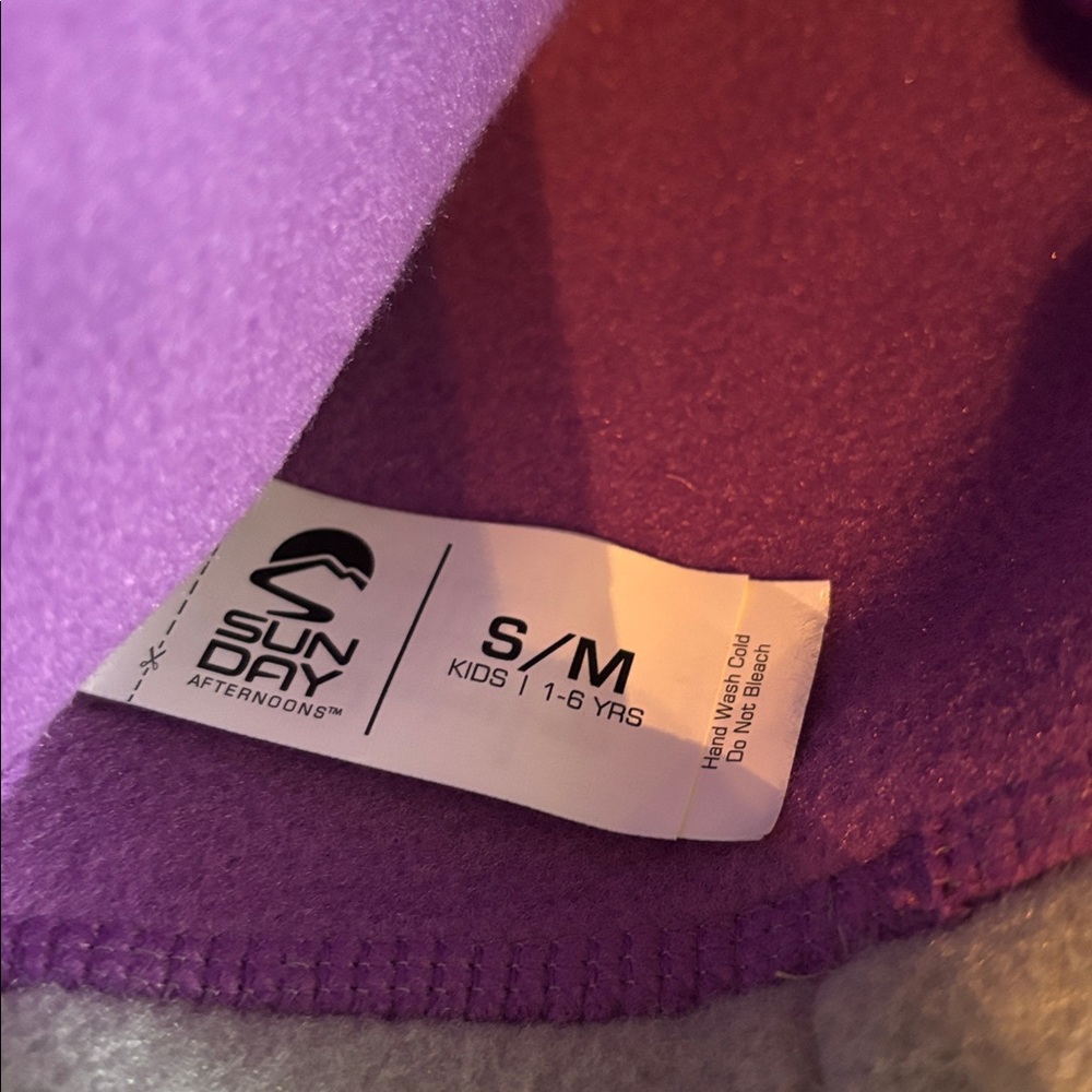 Sunday Afternoons Kids Winter Hat cozy, critter, beanie small/medium Dewberry - Picture 4 of 4